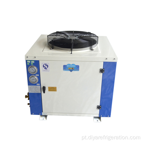 Condensador de refrigeração de ar de refrigerador de fluxo plano tipo U